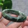 Jade Bangle - Green Jade for Healing - Buddha Tibet xd00060
