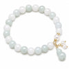 Jade Bracelet - Wu Lou Pearl for Peace Buddha Tibet