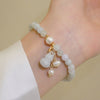 Jade Bracelet - Wu Lou Pearl for Peace - Buddha Tibet xd00022