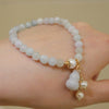 Jade Bracelet - Wu Lou Pearl for Peace - Buddha Tibet xd00022