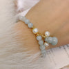 Jade Bracelet - Wu Lou Pearl for Peace - Buddha Tibet xd00022