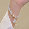 Jade Bracelet - Wu Lou Pearl for Peace - Buddha Tibet xd00022