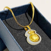 Jade Necklace - Blessing & Money Bag - Buddha Tibet xd00080
