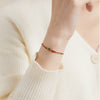 Koi Fish Lucky Bracelet — Woven Red String Dragon Boat Festival Charm - Black Koi — StandardBuddha Tibet