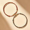 Koi Fish Lucky Bracelet — Woven Red String Dragon Boat Festival Charm - Black Koi — StandardBuddha Tibet