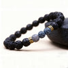 Lava Stone Bracelet - Grounding & Strength & Courage - Buddha Tibet xd00056