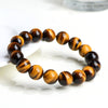 Lightning Yellow Tiger Eye Bracelet — Natural Chatoyant Beads, Player-Favorite Cut - 6mmBuddha Tibet