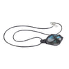 Macrame Labradorite Necklace — Adjustable Woven Stone Net - 3–4 cmBuddha Tibet