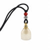 Mini Ghau Box Pendant Necklace — Agate & Chalcedony Prayer Container - Agate BagBuddha Tibet