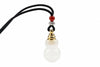 Mini Ghau Box Pendant Necklace — Agate & Chalcedony Prayer Container - Agate GourdBuddha Tibet