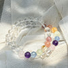 Multi-Gemstone Chakra Bracelet — The Full Spectrum, Done Right - Rainbow (16cm)Buddha Tibet