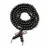 Multi-Wood 108-Bead Mala Bracelet — Natural Wood Prayer Beads for Daily Wear & Meditation - Ebony 6mmBuddha Tibet