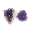 Natural Amethyst Cluster — Raw Crystal for Energy Grids &amp; Feng Shui - Buddha Tibet xd00208