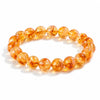 Natural Citrine Bead Bracelet 4mm–12mm — Yellow Crystal Strand In Six Sizes - 10mmBuddha Tibet