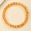 Natural Citrine Bead Bracelet 4mm–12mm — Yellow Crystal Strand In Six Sizes - 6mmBuddha Tibet