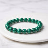 Natural Malachite Bracelet — Wealth & Good Fortune - Buddha Tibet xd00097