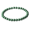 Natural Malachite Bracelet — Wealth & Good Fortune - 6mmBuddha Tibet