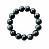 Natural Rainbow Obsidian Bracelet — Volcanic Stone That Shows Its Colors in the Light - 14mmBuddha Tibet