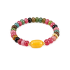 Natural Tourmaline Mother's Day Bracelet Collection — Four Designs, One Stone, Chosen for Her - Abacus &amp; AmberBuddha Tibet