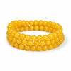 Natural Citrine Bracelet — The Wealth Stone, Worn Daily Buddha Tibet