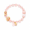 Nine-Tailed Fox Lucky Bracelet — Chinese Palace-Style Charm for Good Fortune & Love - Small Nine-Tailed Fox — Pink Candy HeartBuddha Tibet