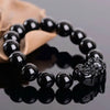 Obsidian Bracelet - Pixiu Bracelet for Wealth - Buddha Tibet xd00074