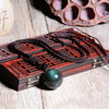 Obsidian Necklace - Rainbow Obsidian - Buddha Tibet xd00041