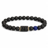 Obsidian & Tiger Eye Zodiac Bracelet — Your Sign, Your Stone - Basic - ScorpioBuddha Tibet