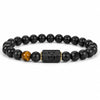 Obsidian & Tiger Eye Zodiac Bracelet — Your Sign, Your Stone - Basic - TaurusBuddha Tibet
