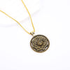 Om Lotus Mandala Necklace — Balance and Wisdom Design - Buddha Tibet xd00093