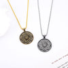 Om Lotus Mandala Necklace — Balance and Wisdom Design - Buddha Tibet xd00093