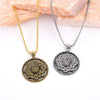 Om Lotus Mandala Necklace — Balance and Wisdom Design - Buddha Tibet xd00093