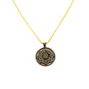Om Lotus Mandala Necklace — Balance and Wisdom Design - Buddha Tibet xd00093