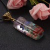 Orgone Necklace - 7 Chakra Orgone Necklace - Buddha Tibet xd00038