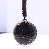 Orgonite Necklace - Metatron's Cube Multi-Crystal Pendant for Health & Harmony - Buddha Tibet 