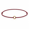 Peace Clasp Red Rope Bracelet — Pi Xiu Disc Charm for Protection & Calm Buddha Tibet