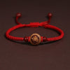 Peachwood Chinese Zodiac Bracelet — Red String Good Luck Charm for Your Sign - OxBuddha Tibet