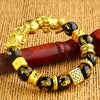 Pixu Bracelet - Double Pixiu Attract Wealth - Buddha Tibet xd00014