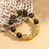 Pixu Bracelet - Double Pixiu Attract Wealth - Buddha Tibet xd00014