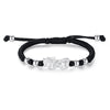 Pixiu Bracelet - Feng Shui Wealth Bracelet with Red & Black Cord for Luck & Prosperity - Buddha Tibet xd000473