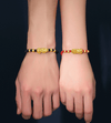 Pixiu Bracelet - Feng Shui Wealth Bracelet with Red & Black Cord for Luck & Prosperity - Buddha Tibet xd00047