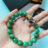 Pixiu Bracelet - Green Jade Color Changing Pixiu - Buddha Tibet xd00030