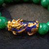 Pixiu Bracelet - Green Jade Color Changing Pixiu - Buddha Tibet xd00030