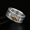 Pixiu Ring - Feng Shui Mantra Wealth Protection Ring - Buddha Tibet xd0000701