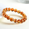 Pyramid-Cut Citrine Bead Strand — Faceted Brazilian Yellow Crystal, 3 Depths of Color - Brazilian Yellow4-4.7mm StrandBuddha Tibet