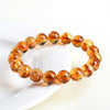 Pyramid-Cut Citrine Bead Strand — Faceted Brazilian Yellow Crystal, 3 Depths of Color - Brazilian Yellow4-4.7mm StrandBuddha Tibet