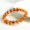 Pyramid-Cut Citrine Bead Strand — Faceted Brazilian Yellow Crystal, 3 Depths of Color - Brazilian Yellow4-4.7mm StrandBuddha Tibet