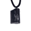 Raw Black Tourmaline Crystal Pendant — Unpolished, Unfiltered - Black Tourmaline PendantBuddha Tibet