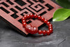 Red Agate Pixiu Bracelet — Feng Shui Wealth Keeper & Fortune Protector - Buddha Tibet xd00104