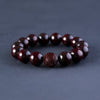 Red Sandalwood Meditation Bracelet with Pixiu Bead — Peace and Focus - Buddha Tibet xd00092
